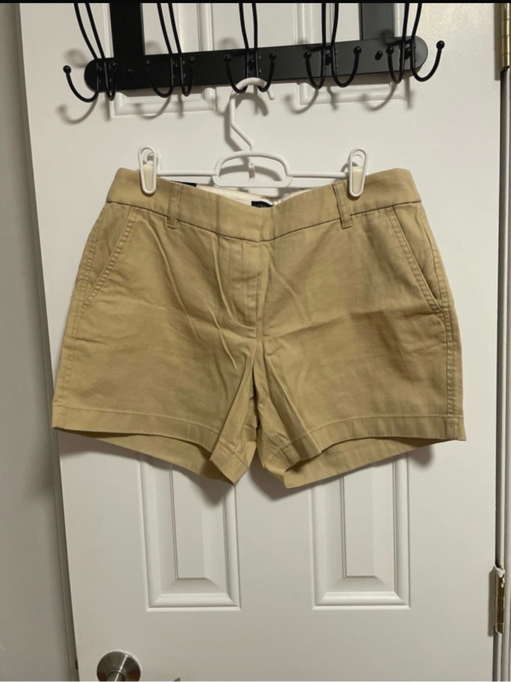 J. Crew Women's Tan Cotton Chino 5”Shorts